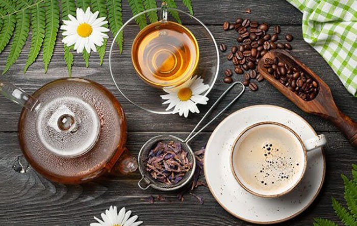 Tea and Coffee to Stay Awake at Night