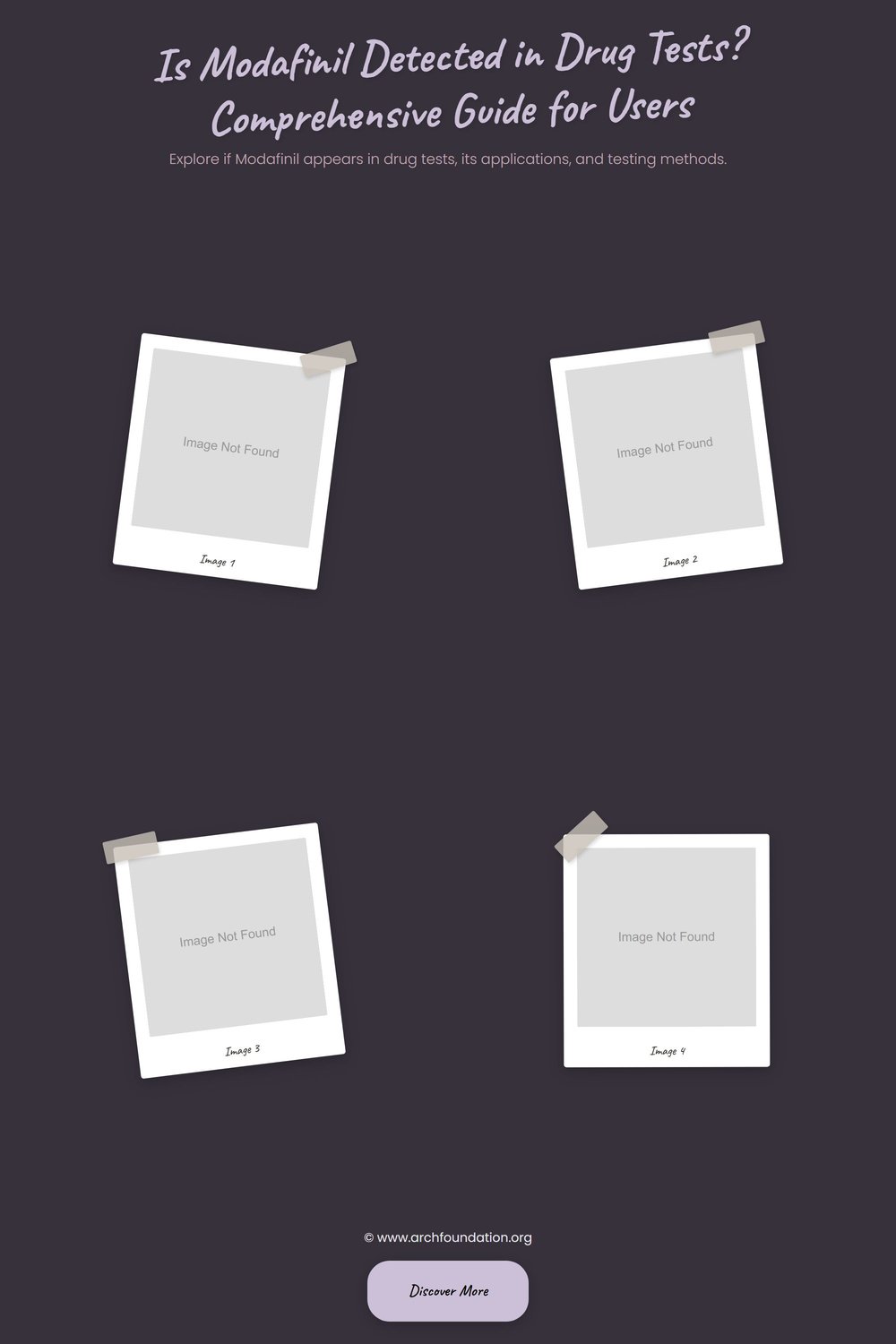 Is Modafinil Detected in Drug Tests? Comprehensive Guide for Users