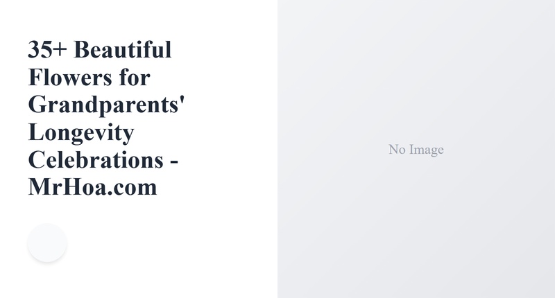 Stunning Longevity Flowers