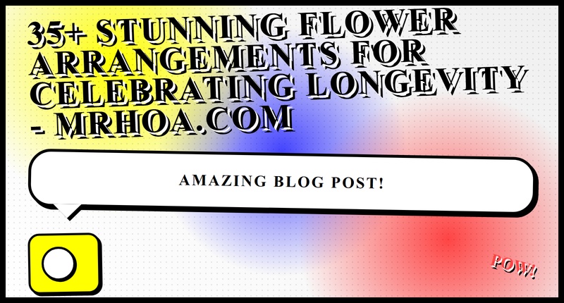 Elegant Longevity Flowers