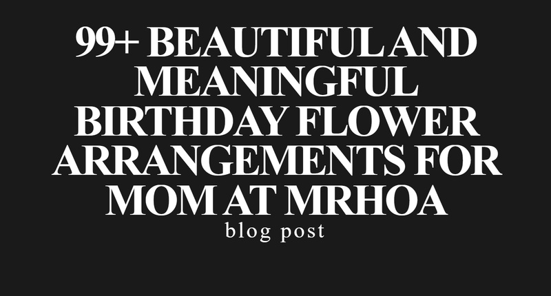 Charming Flowers for Mom