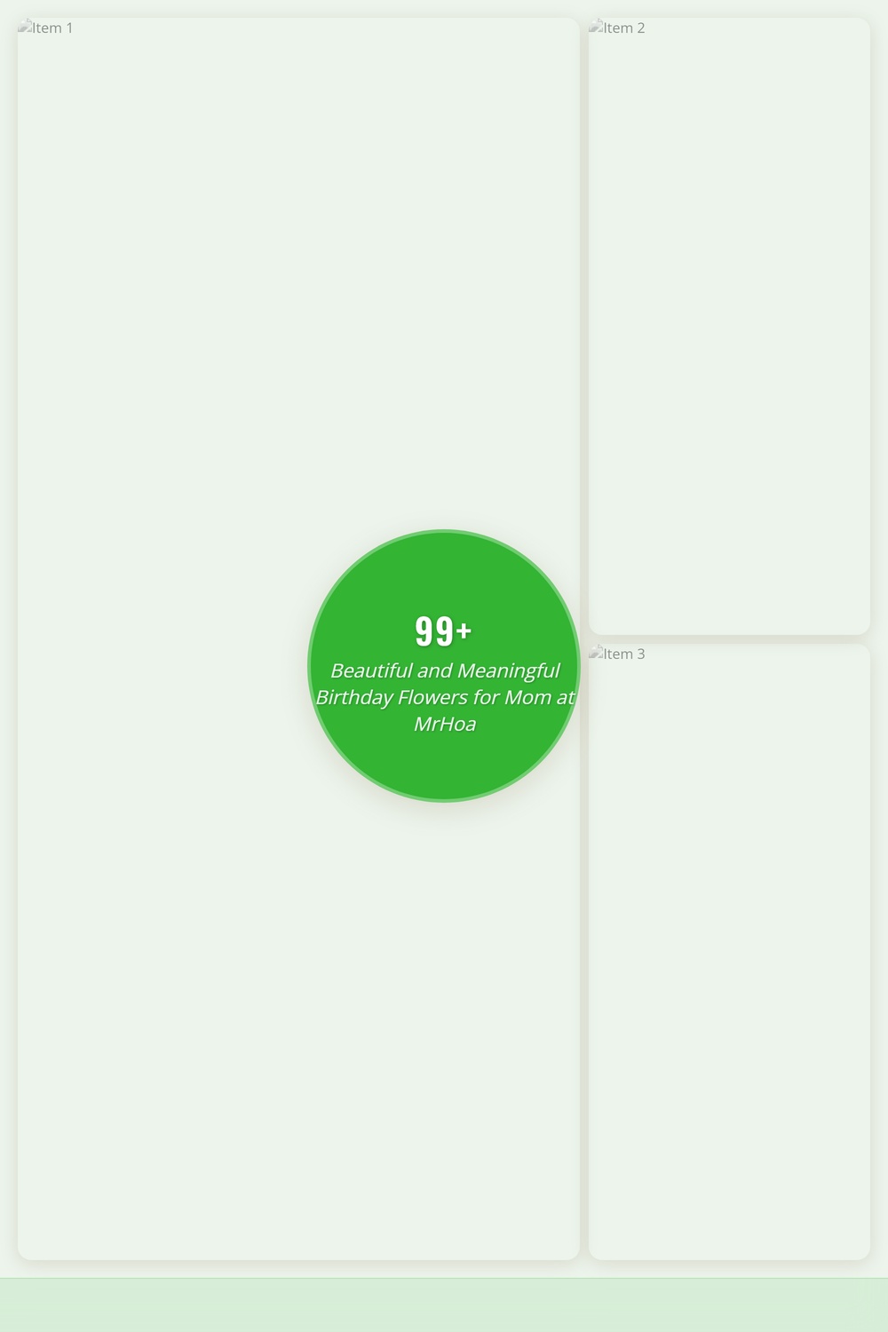 Elegant Birthday Flowers