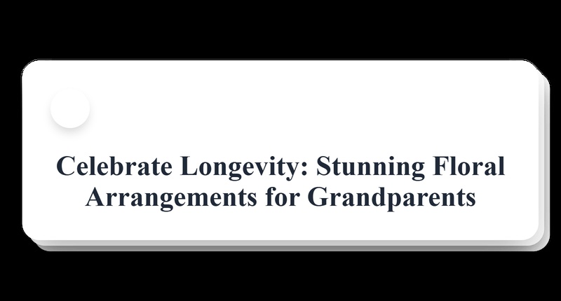 Floral Joy for Longevity