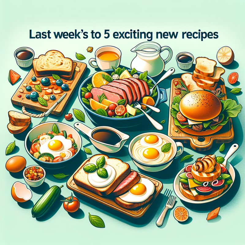 Top 5 New Recipes