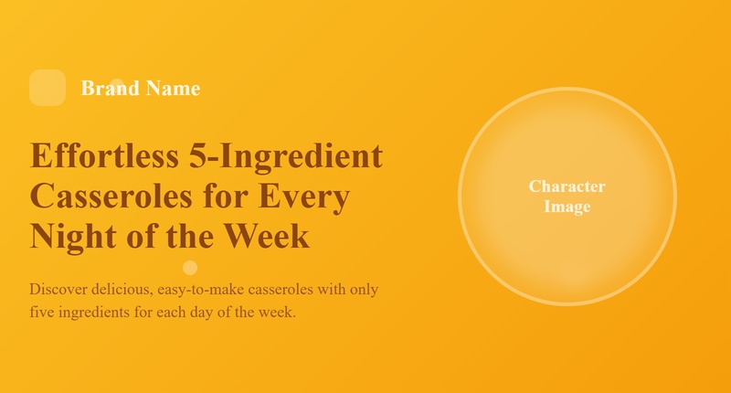 Simple 5-Ingredient Casseroles