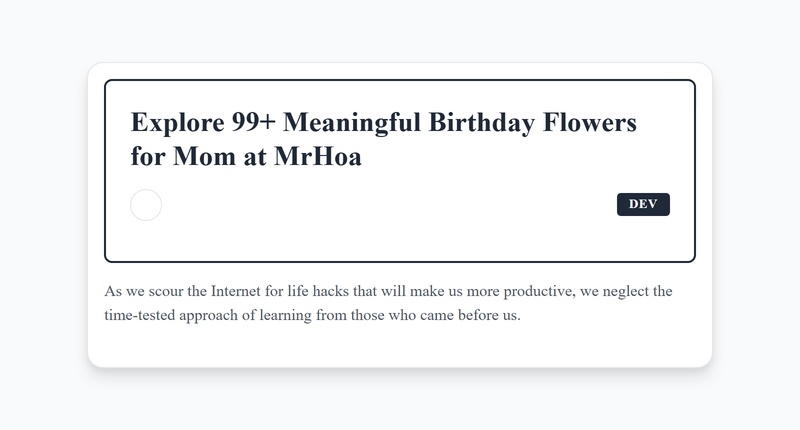 Beautiful Flowers for Mom