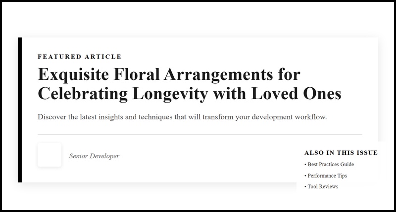 Celebrate with Stunning Flowers