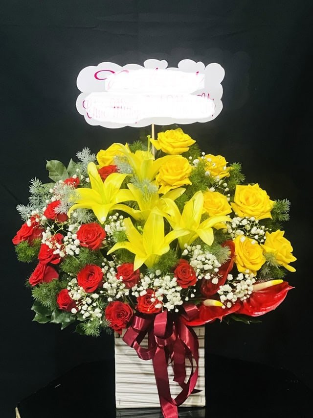 Lily Arrangement for Longevity