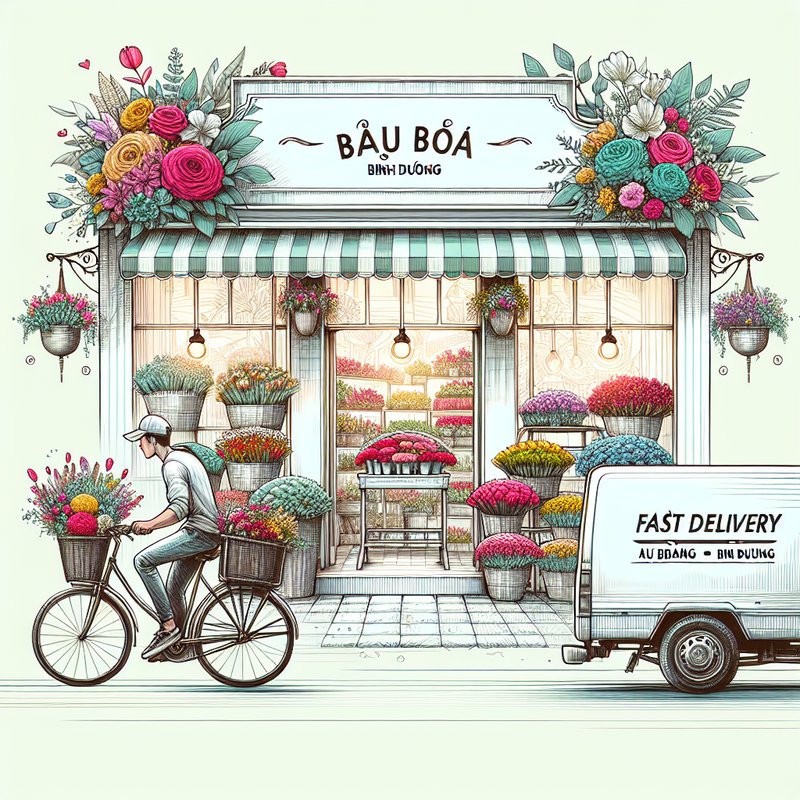 Fresh Flowers in Bàu Bàng