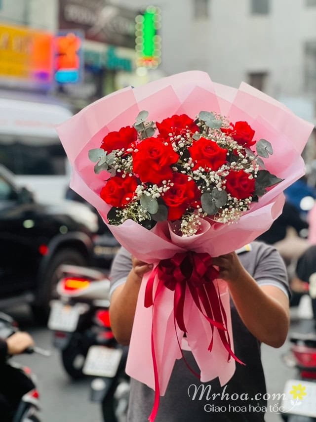 Rose Bouquet for Mom's Birthday