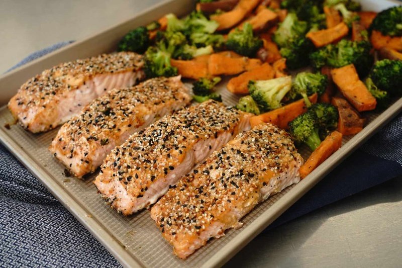 Sheet Pan Salmon Delight