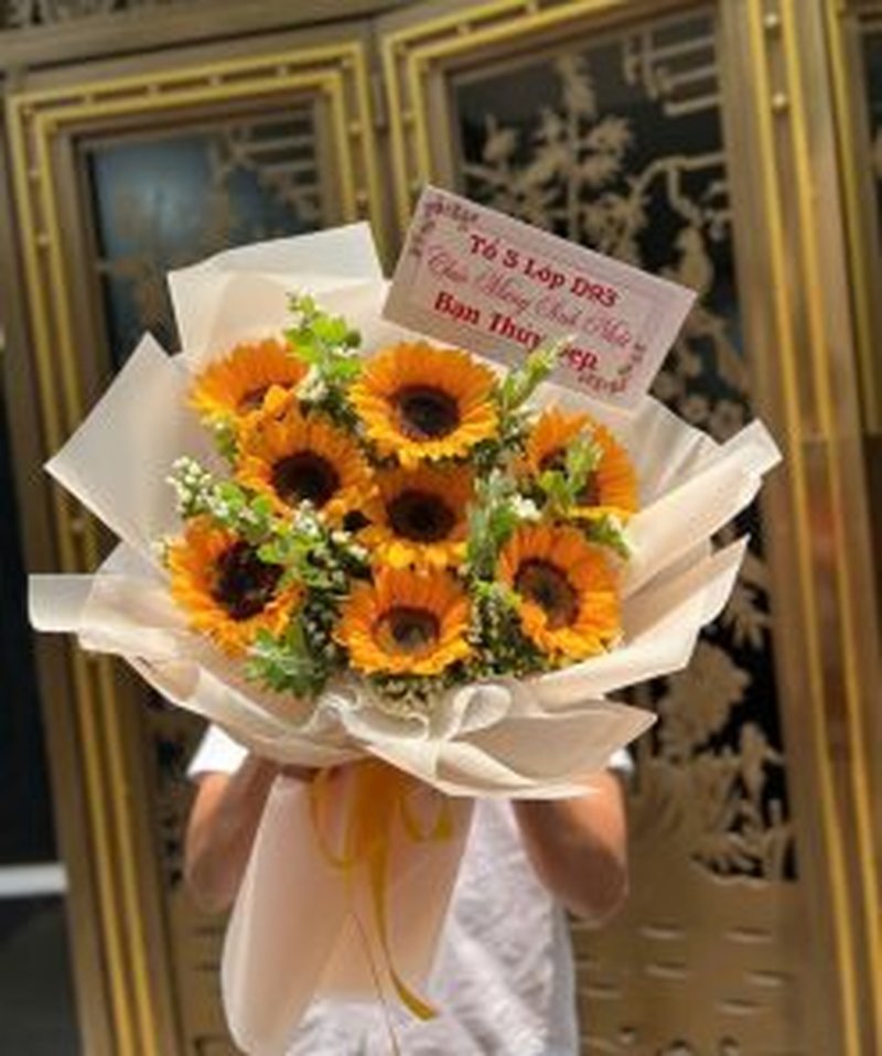 Bó hoa hướng dương