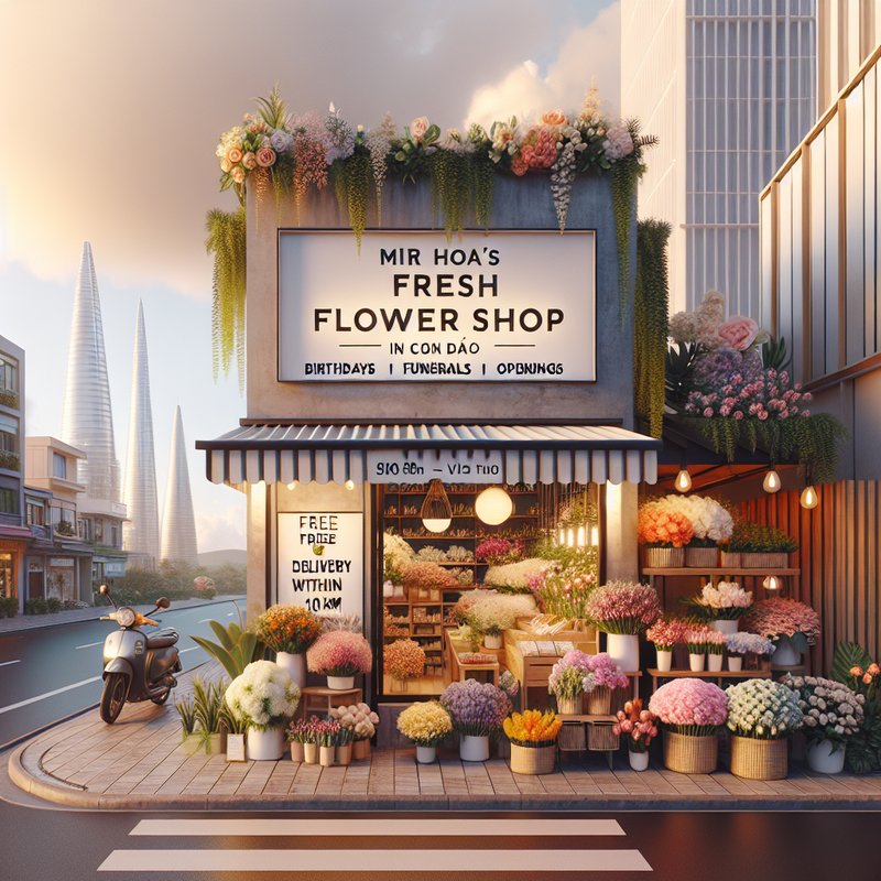Con Dao Fresh Flower Shop