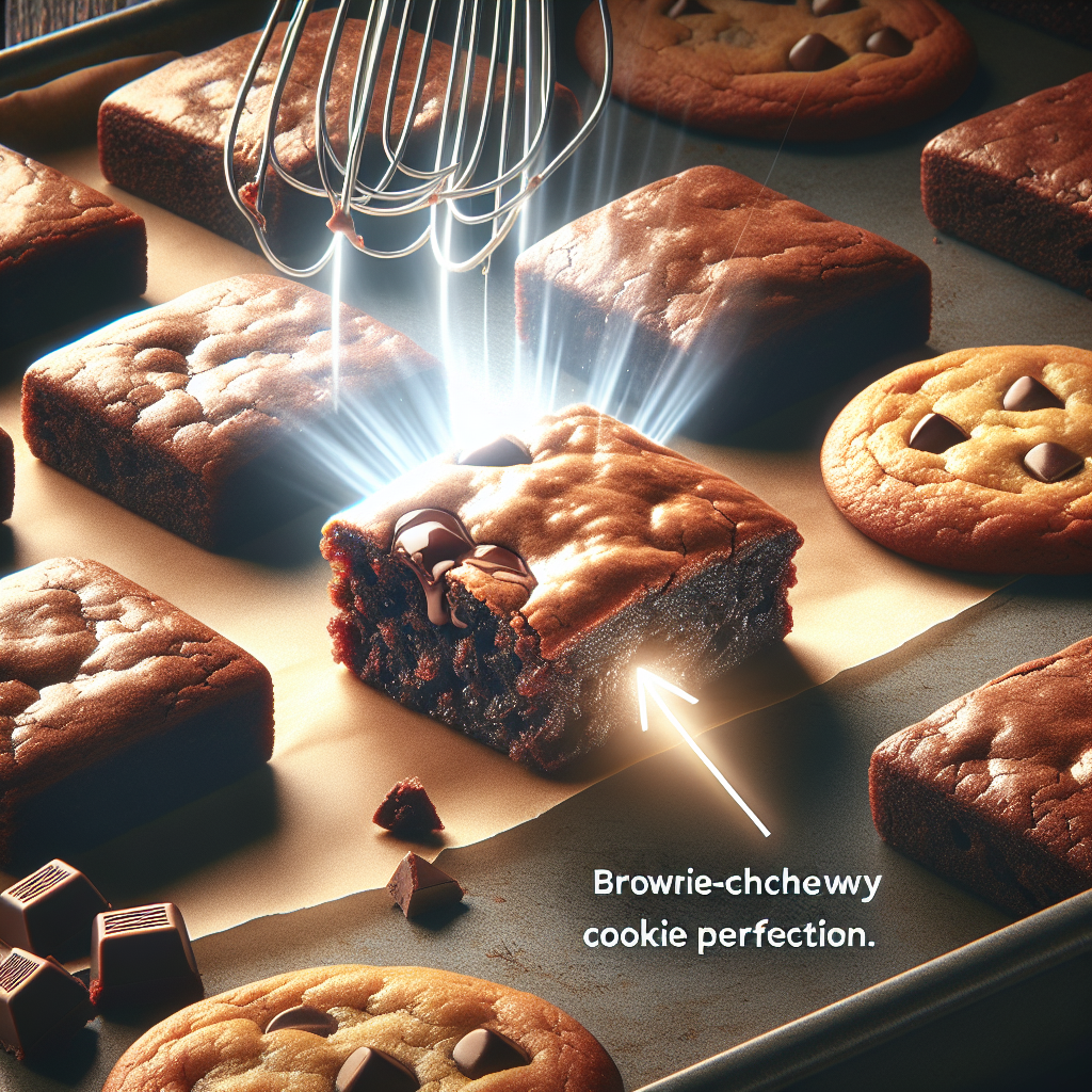 Fudgy Chewy Brookies Recipe