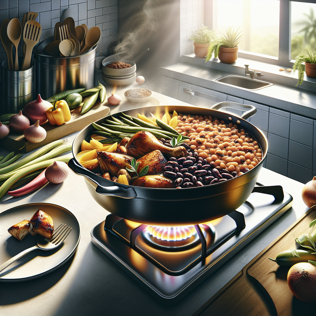 Trinidad Pelau Recipe: One-Pot Chicken, Pigeon Peas & Rice