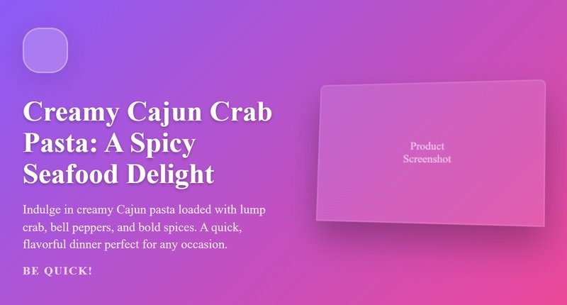 Collage for Creamy Cajun Crab Pasta: A Spicy Seafood Delight