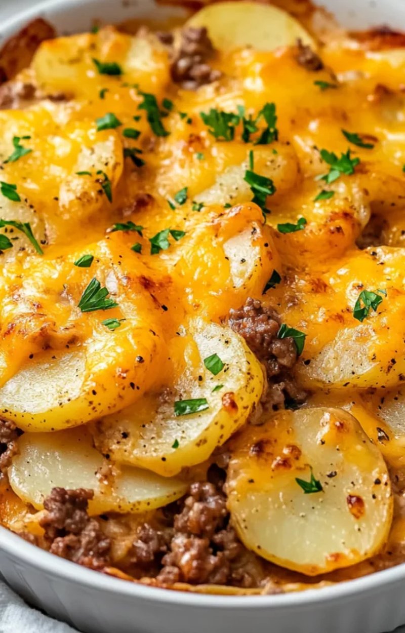 Hobo casserole ground beef recipe 2