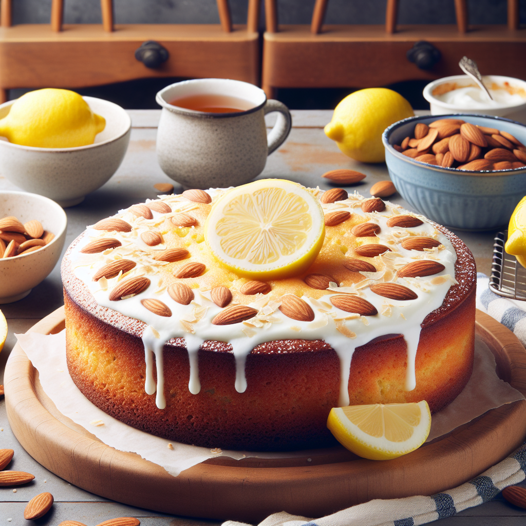 Moist Lemon Yogurt Cake: Gluten-Free Recipe Using Almond Flour That Tastes Like Real Cake