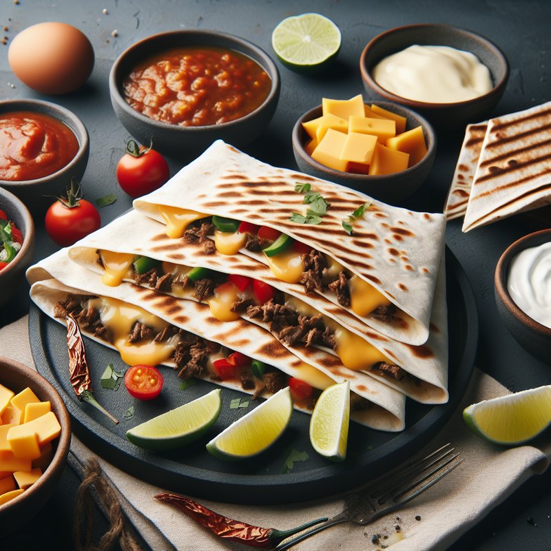 Ultimate Smashburger Quesadillas