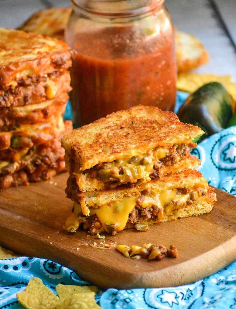 Tex Mex Grilled Cheese
