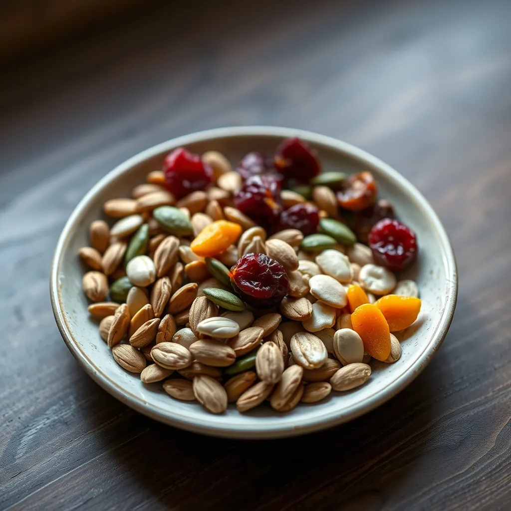 Assorted nutfree toppings