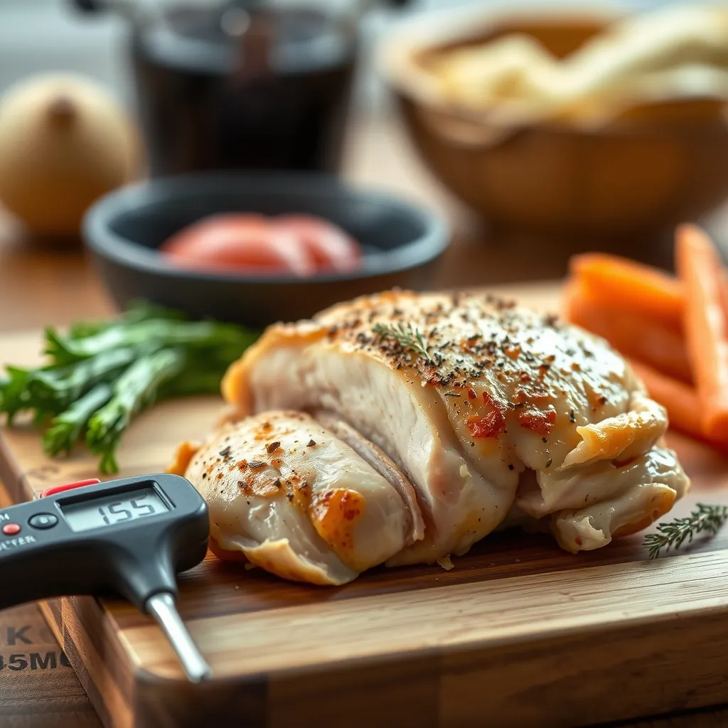 Baked chicken breast