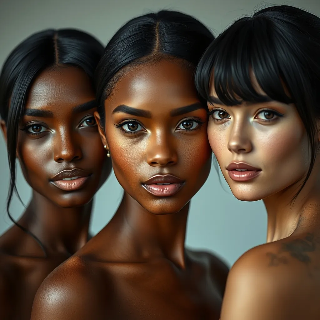 Black hair shade