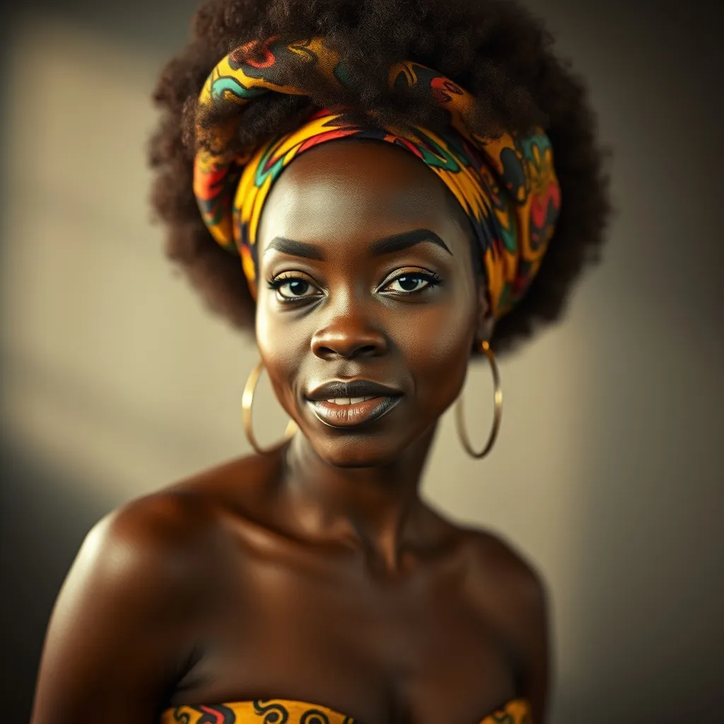 black woman large