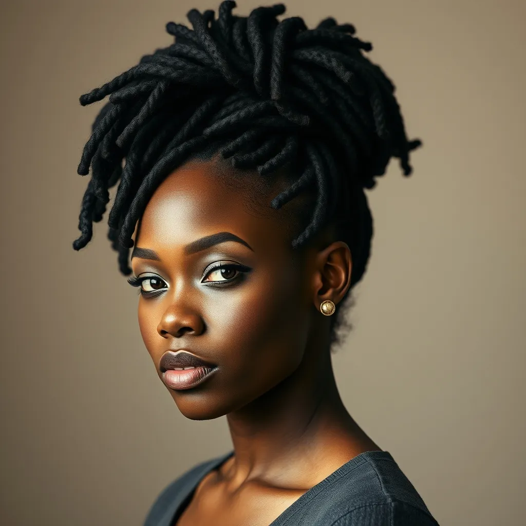 black woman long