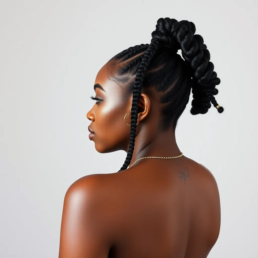Black woman long