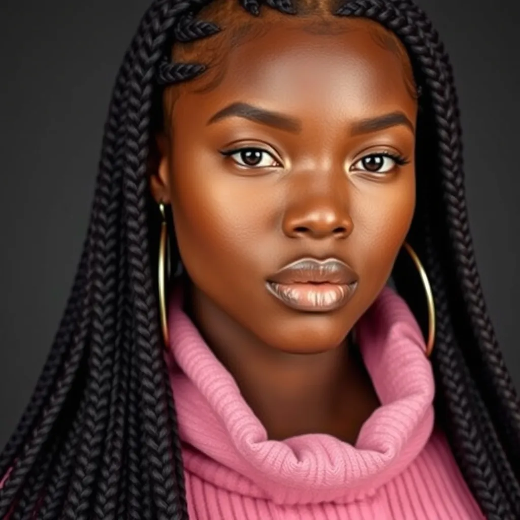 black woman long