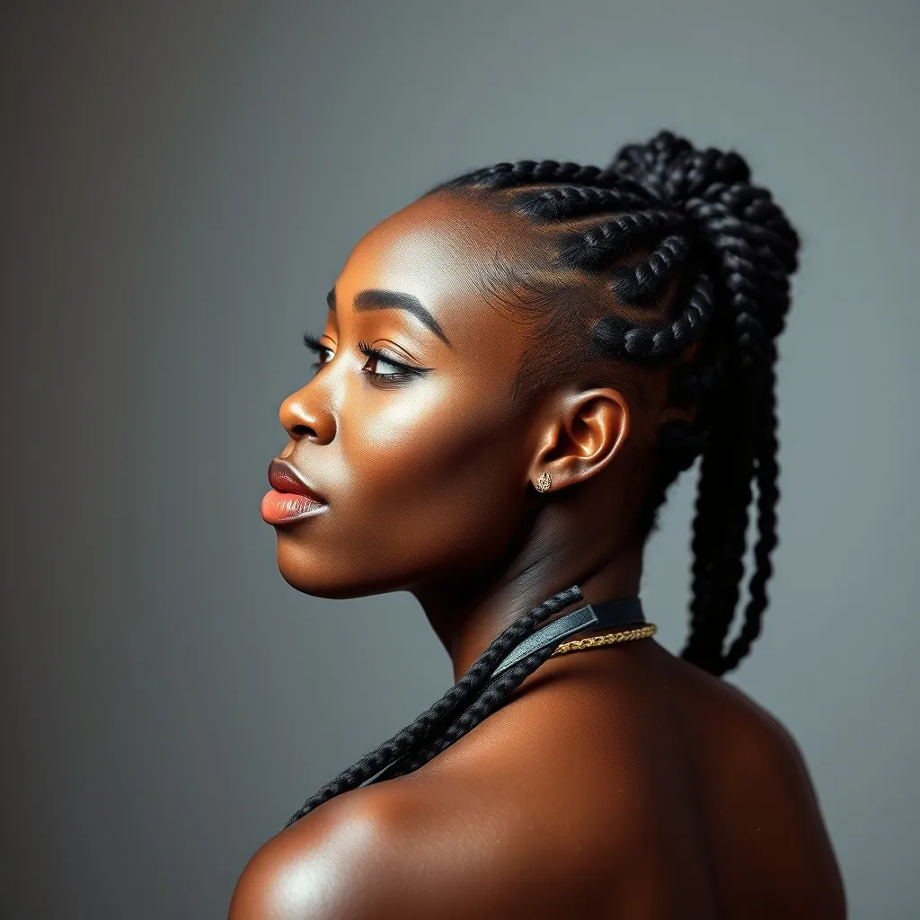 Black woman long