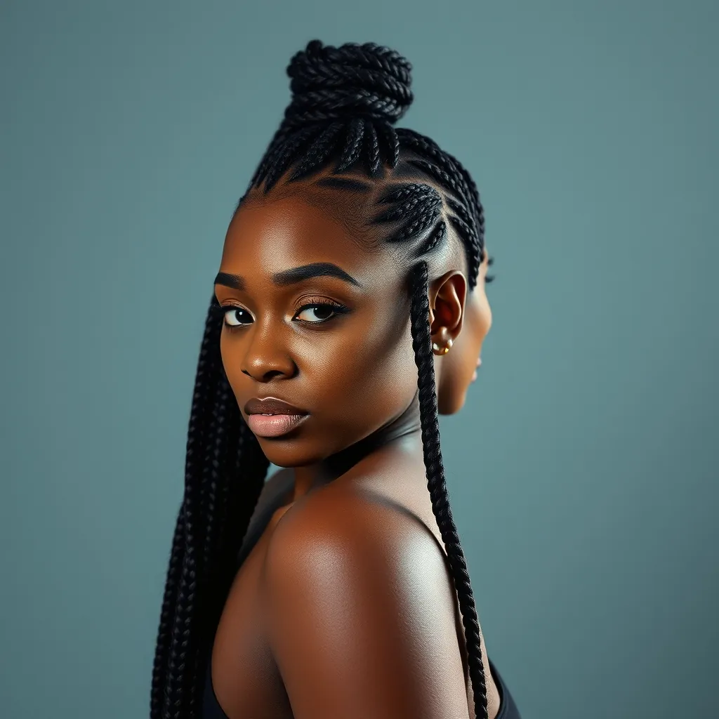 Black woman long