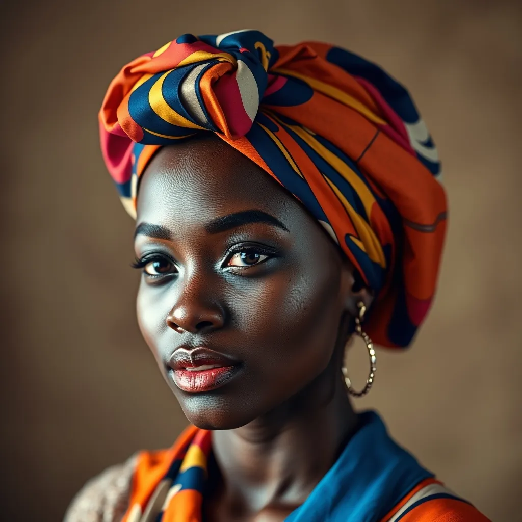 Black woman wearing
