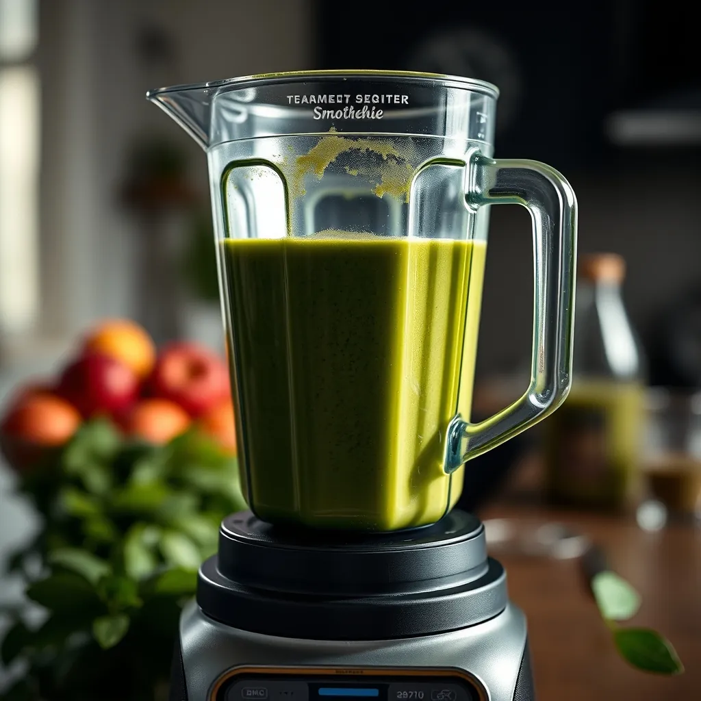 Blender thick green