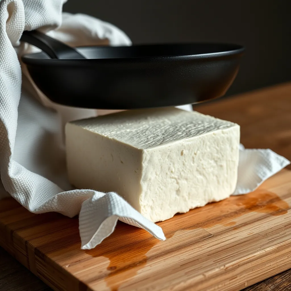 Block extrafirm tofu