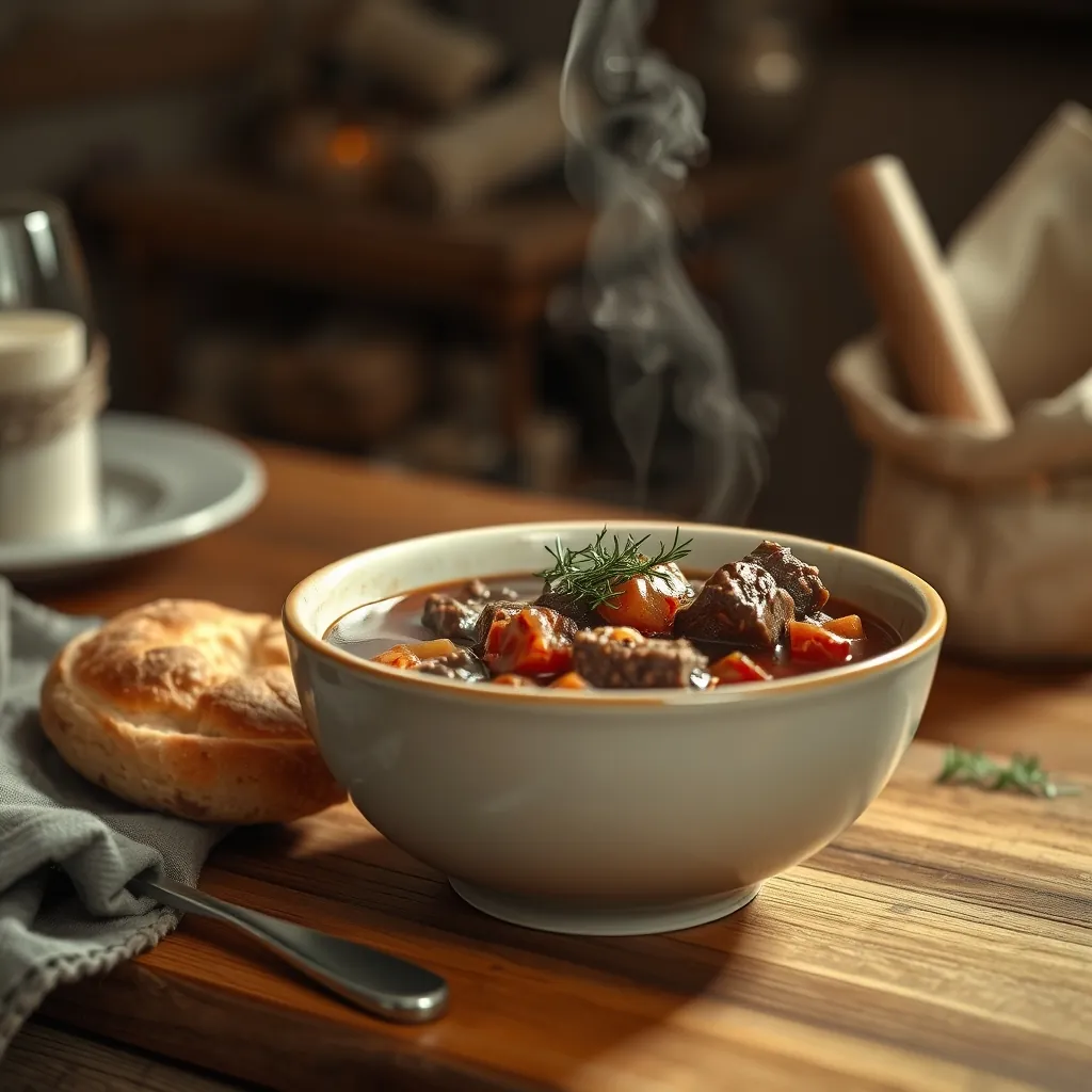 Bowl beef stew