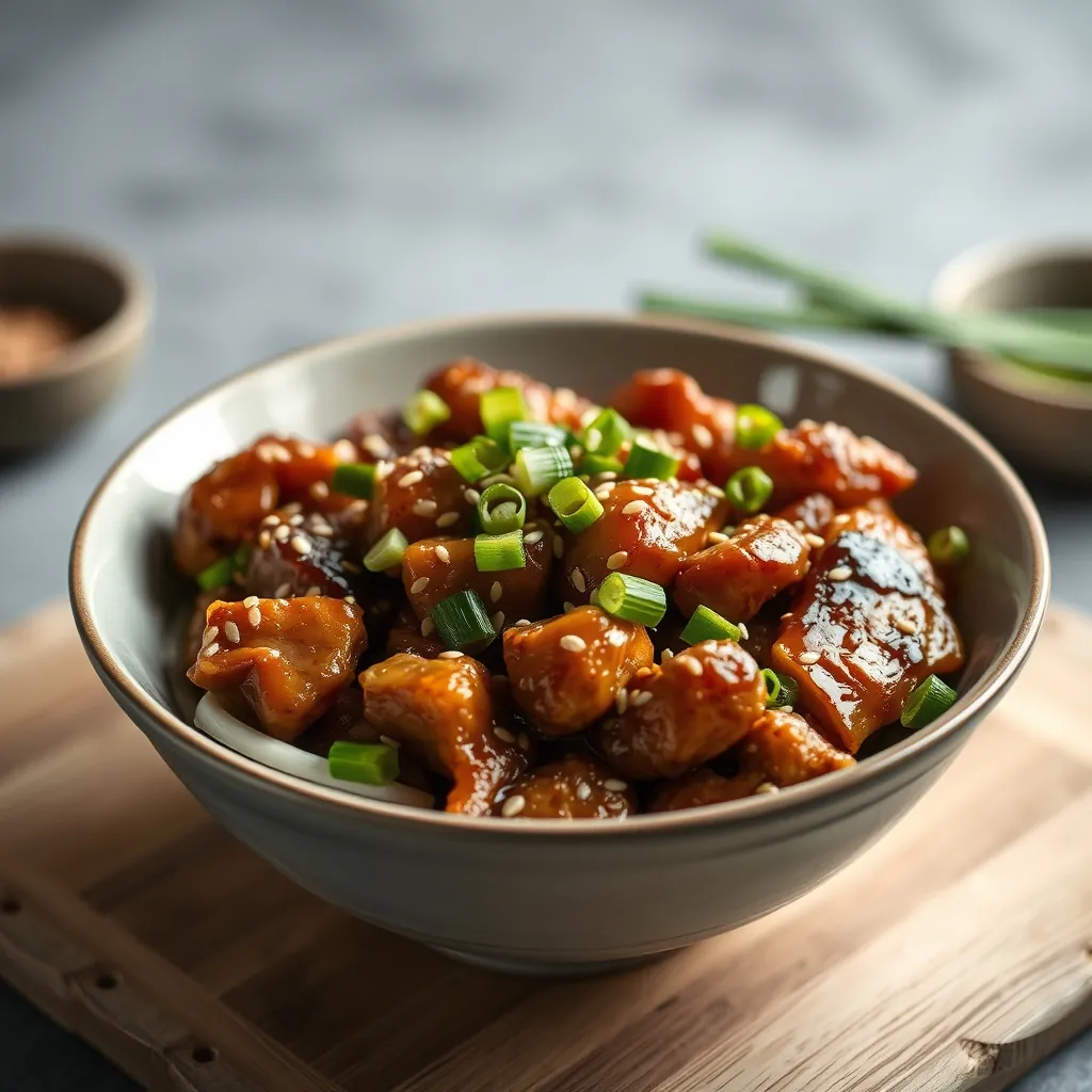Bowl teriyaki chicken