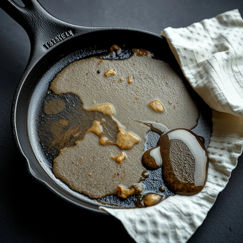 Cast iron skillet