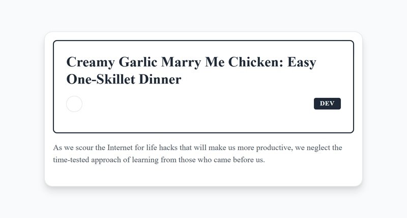 Irresistible Creamy Garlic Chicken