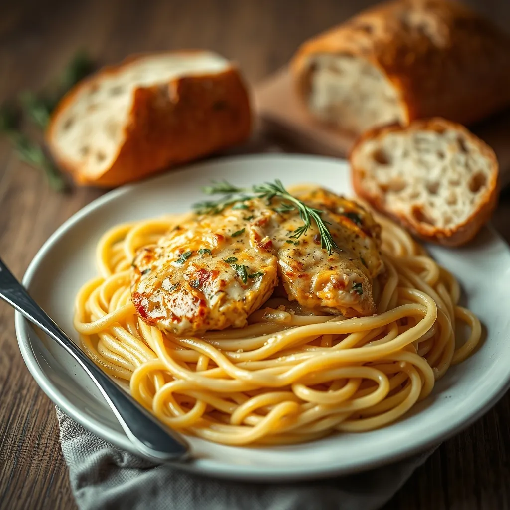 Creamy tuscan garlic