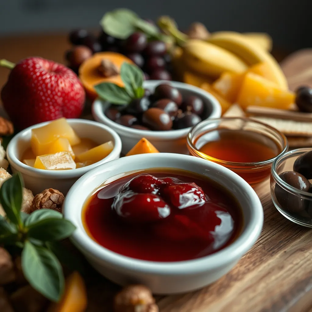 Fresh fruits nuts