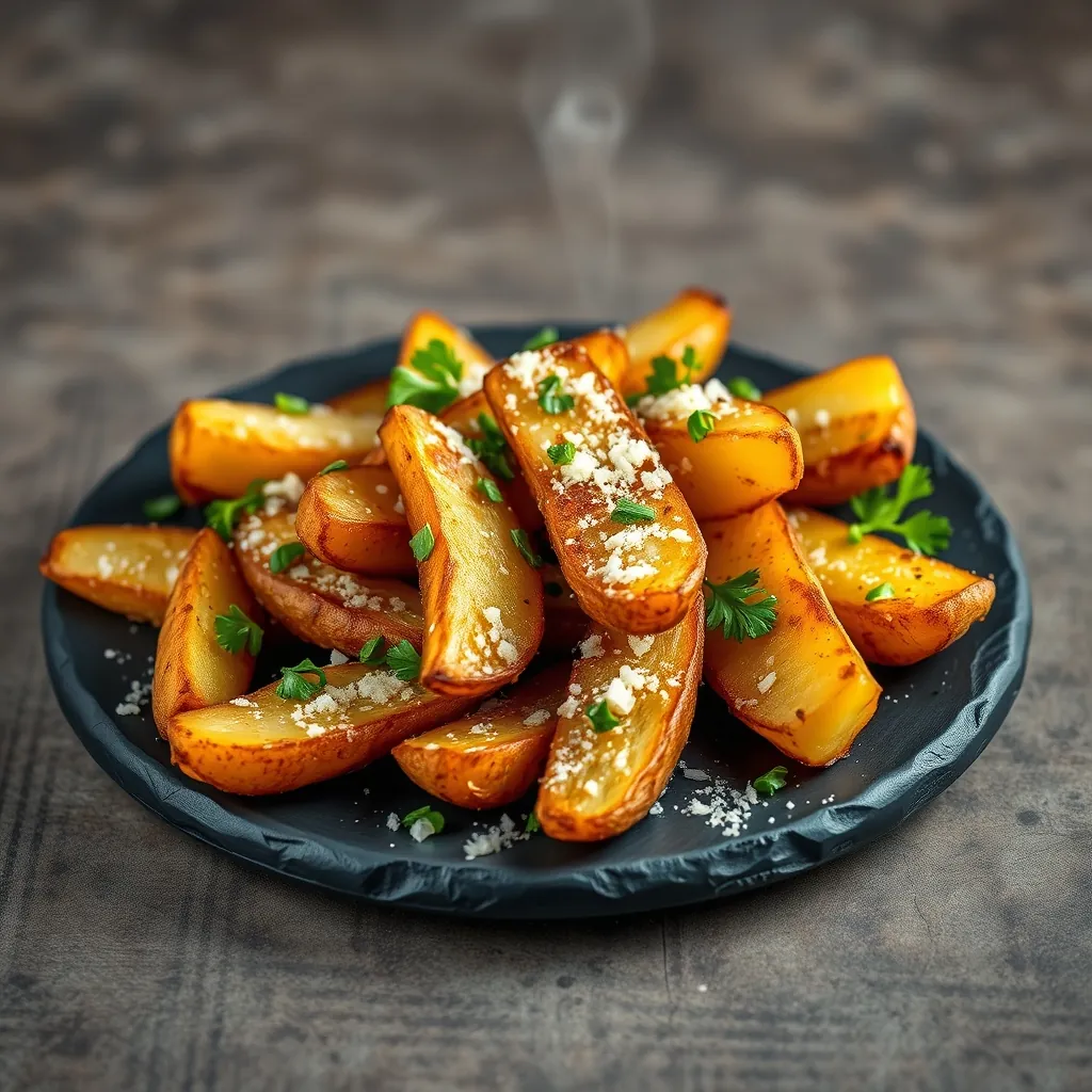 Crispy Garlic Parmesan Potato Wedges: The Definitive 2024 Guide