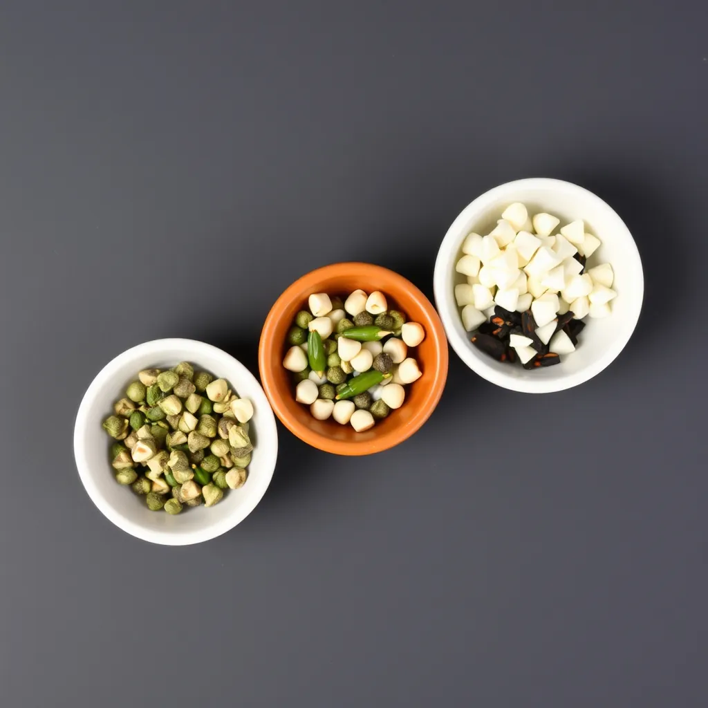 green peppercorns white