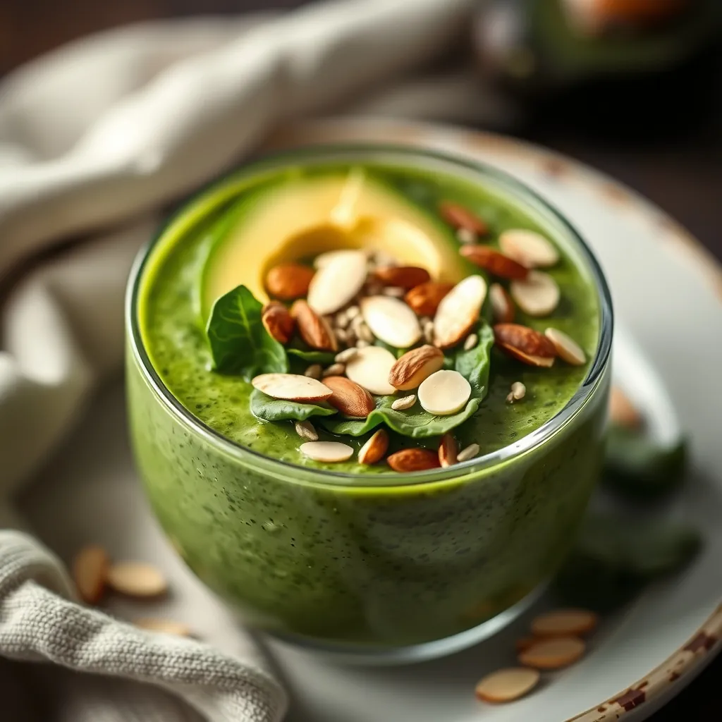 Green smoothie bowl