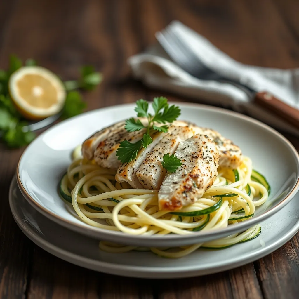 Lemon herb chicken