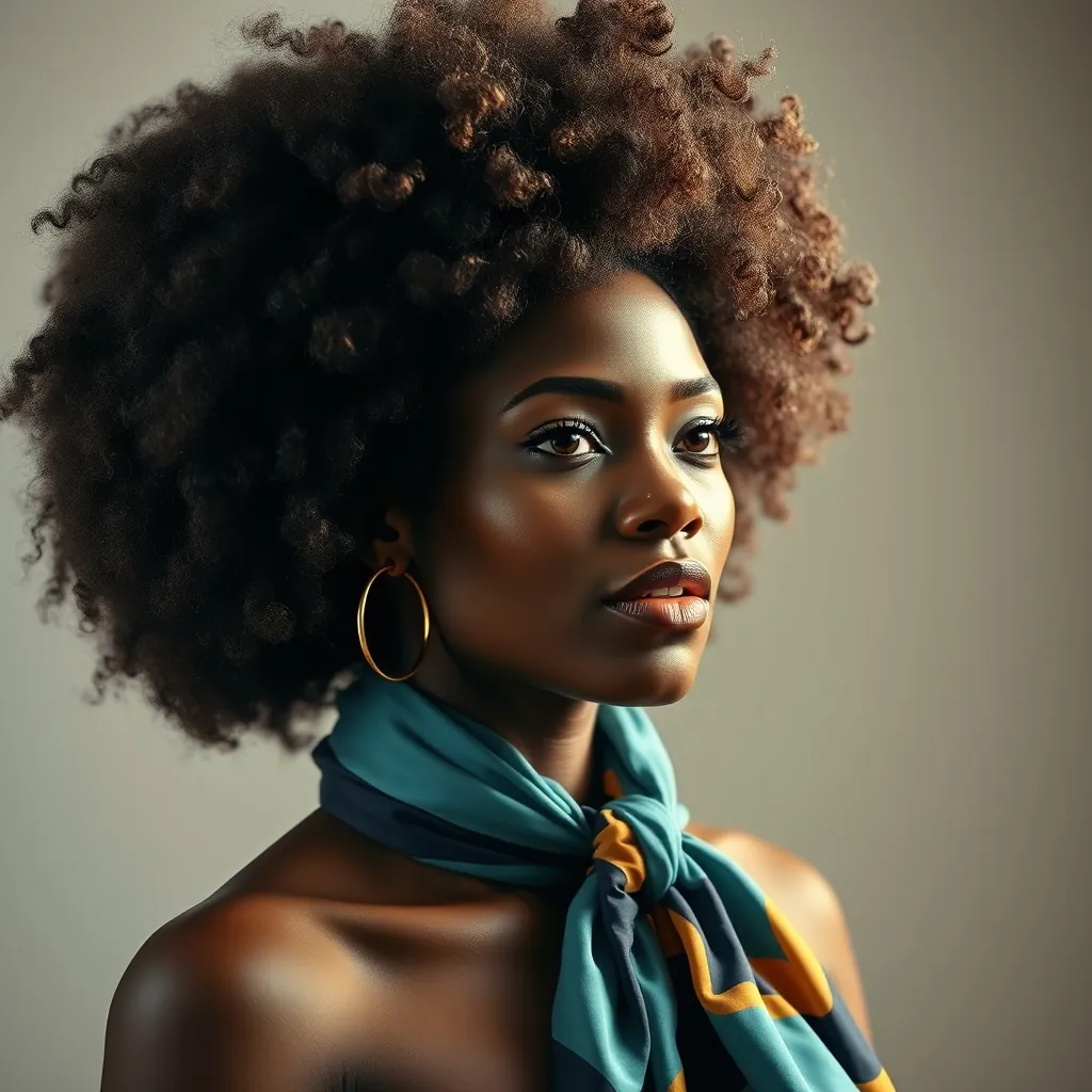 Modern black woman
