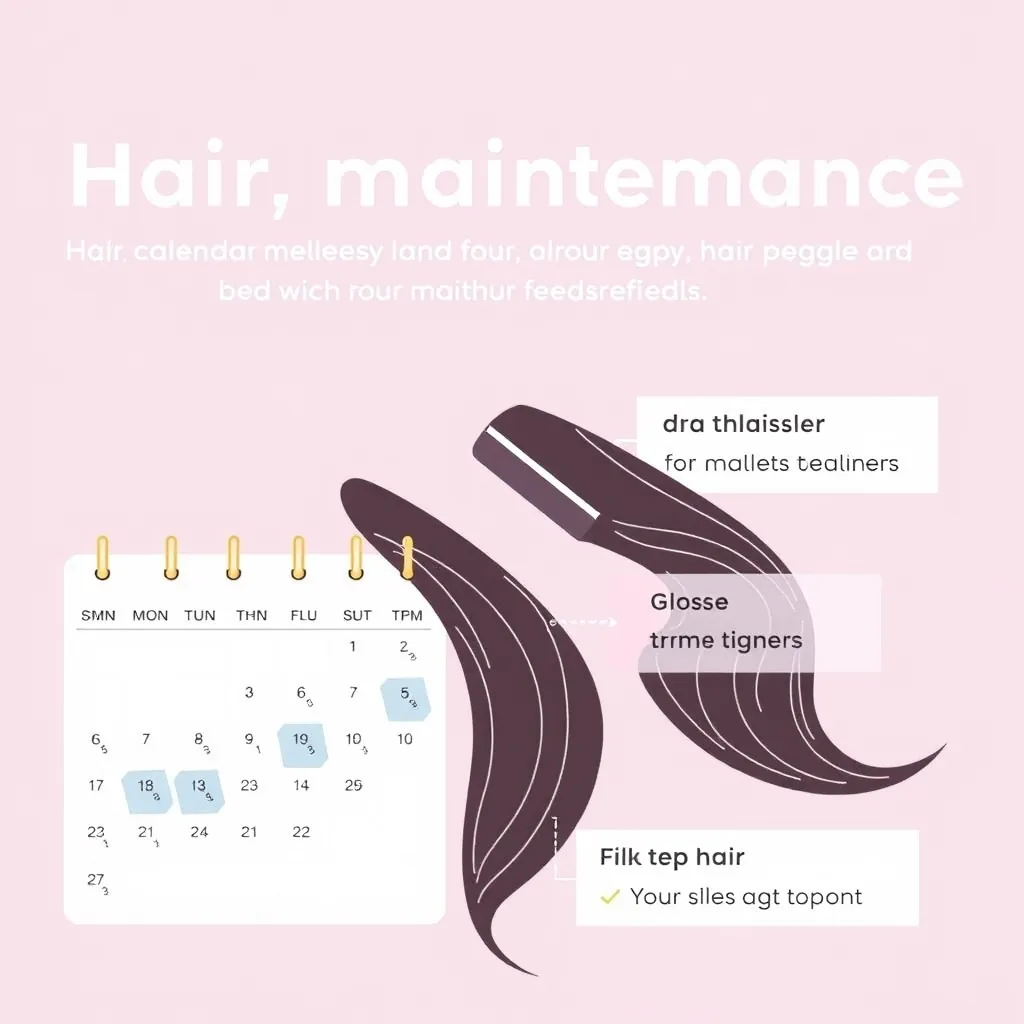 modern calendar hair
