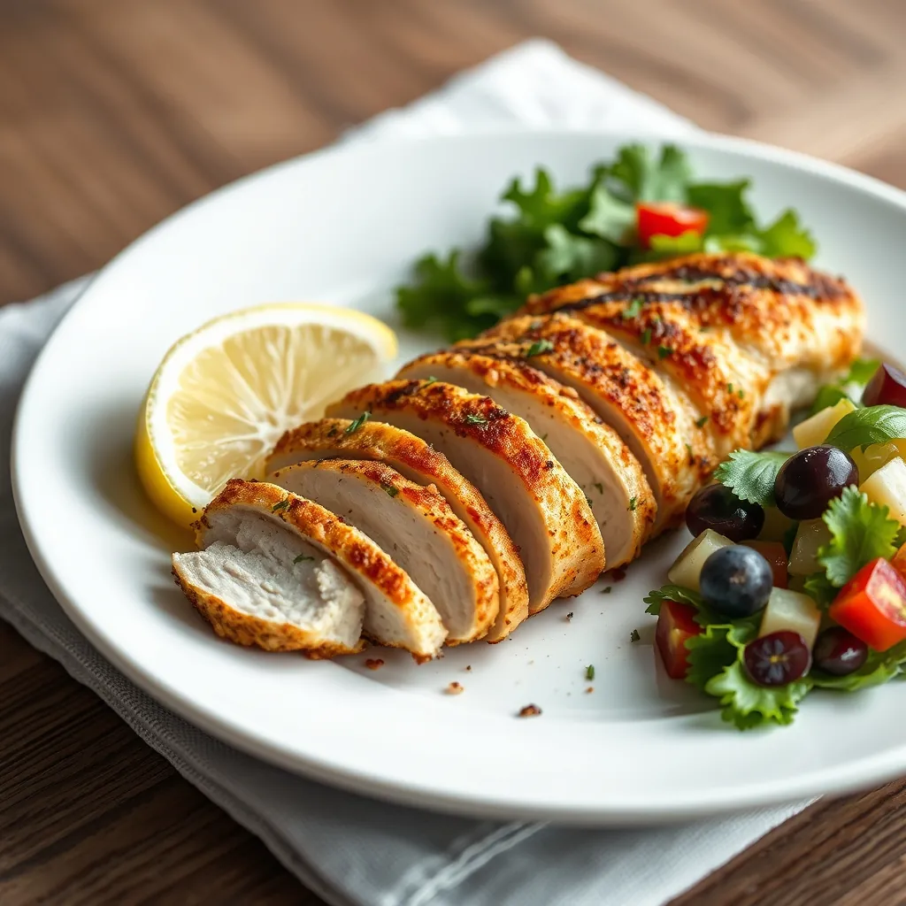 Plated crispy baked