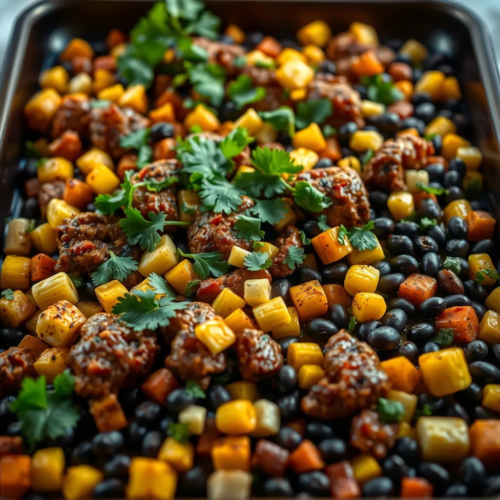 Roasted sheet pan